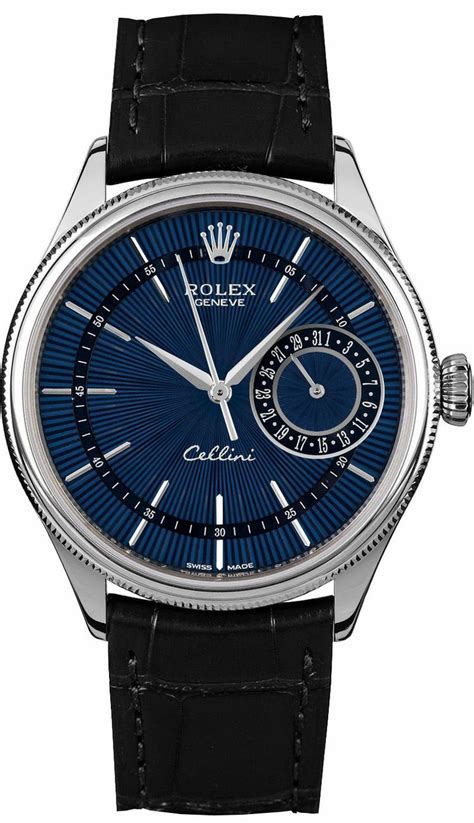 rolex cellini quadrante blu